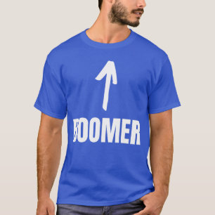 Camiseta Geração Divertida Boomer Bebê Boomer Amigo Mais Ve