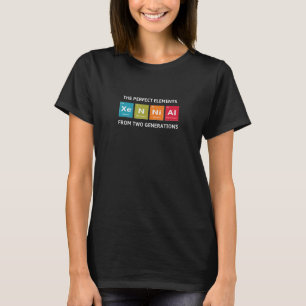 Camiseta Geração engraçada X Xenal Piada do Milênio 1