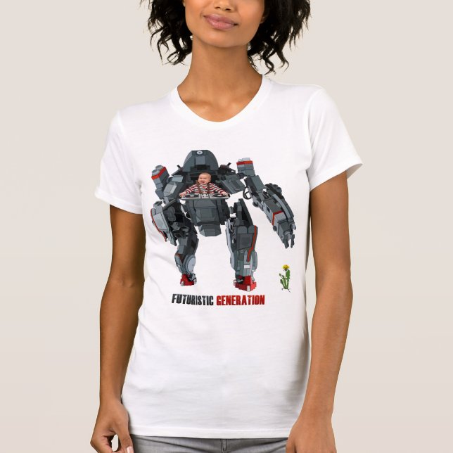 Camiseta Geração futurista (Frente)