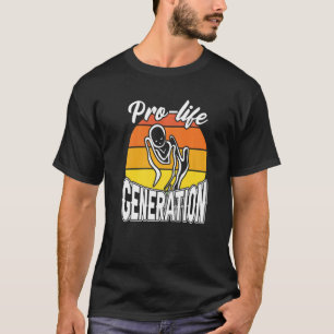Camiseta Geração Retro Pro Vida Anti Aborto Católica C