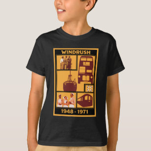 Camiseta Geração Windrush História Britânica