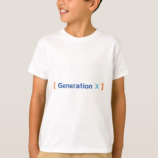 Camiseta Geração X (Frente)