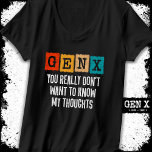 Camiseta Geração X 80 Kid Gen X Gen Xer Funny Gen X<br><div class="desc">Este design de estilo de colheita Gen X é perfeito para o Gen Xer que se orgulha de fazer parte da melhor geração de sempre... Geração X! Perfeito para o nascer Gen X de mulheres e homens entre 1965 e 1980 para mostrar seu orgulho Gen X! Apresenta 'Gen X You...</div>
