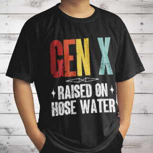 Camiseta Geração X Criada Com Água de Mangueira, Geração X