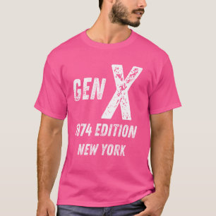 Camiseta Geração X Edição 1974 Geração Nova York Aniversári