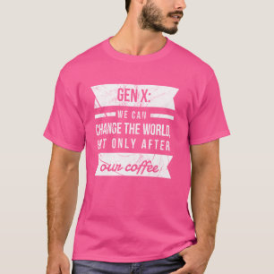 Camiseta Geração X Geração X 60 70 80 Dito Humorístico Depo