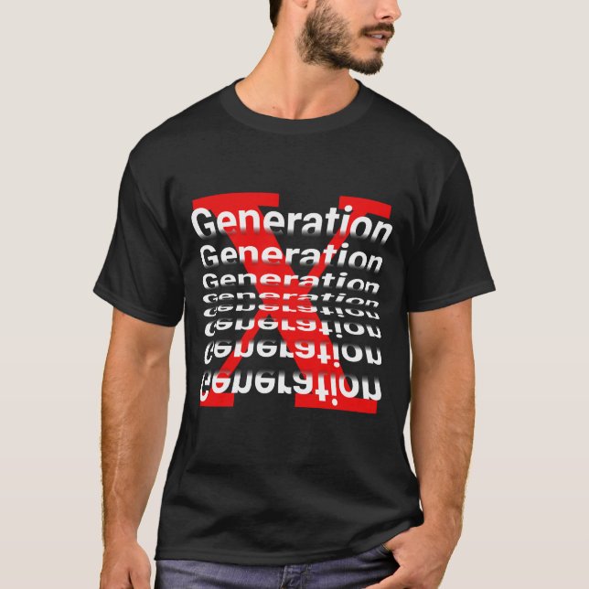 Camiseta Geração X - Retroativo (Frente)