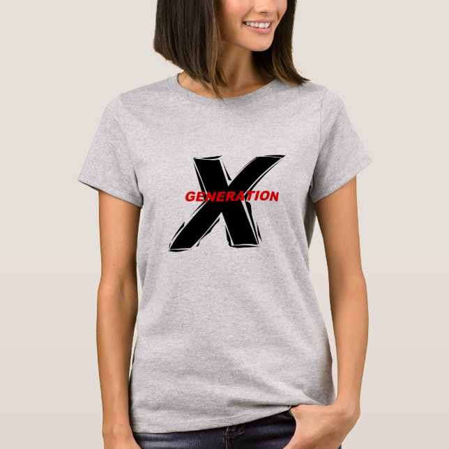 Camiseta GERAÇÃO X T-Shirt (Frente)