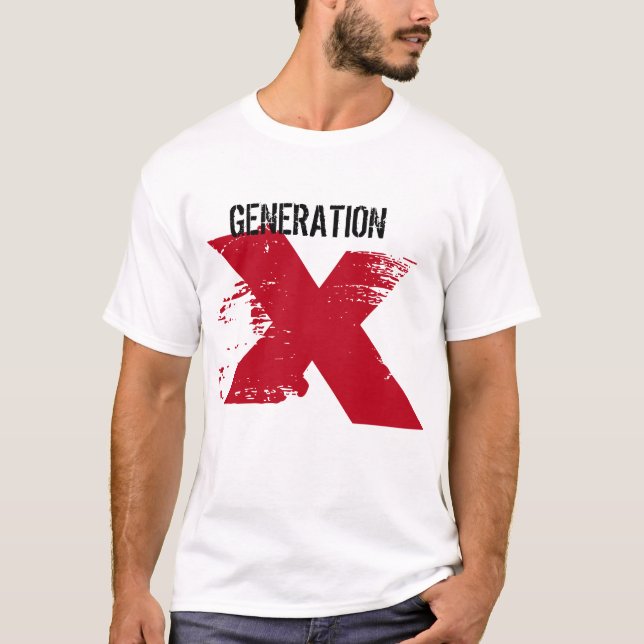 Camiseta GERAÇÃO X T-Shirt (Frente)