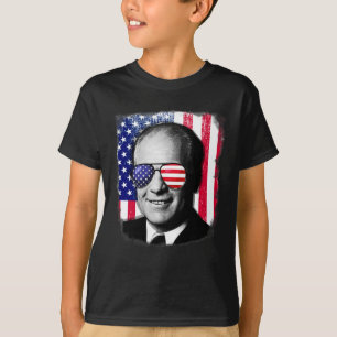 Camiseta Gerald Ford Us Flag 4 De Julho