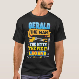 Camiseta Gerald The Man Myx Conserta Legenda Dia Pai Mecha