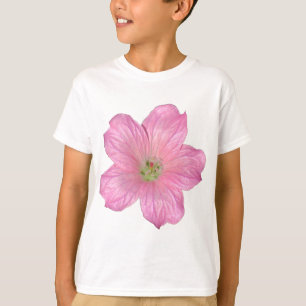 Camiseta Gerânio cor-de-rosa