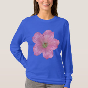 Camiseta Gerânio cor-de-rosa