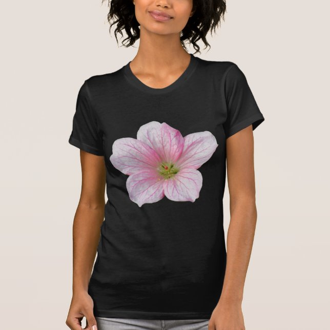Camiseta Gerânio rosa (Frente)