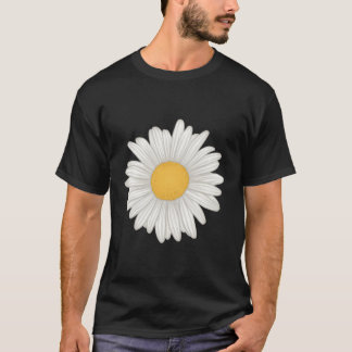Camiseta Gerbera Daisy Flower Branca