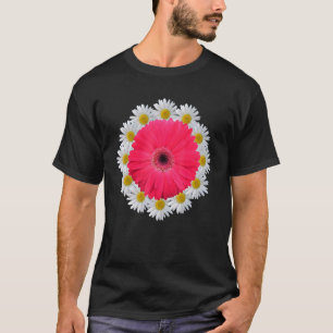 Camiseta Gerbera Flowers Daisies Gerberas Daisy Flowery Blo