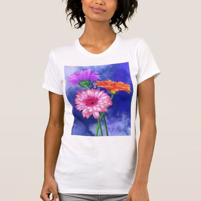 Camiseta Gerberas T-Shirt (Frente)
