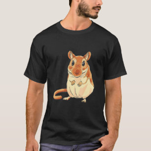 Camiseta Gerbil Animal Roedor Rato Criaturas do Deserto Don
