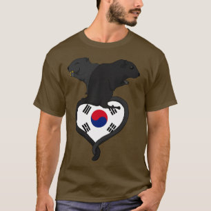 Camiseta Gerbil Coreia do Sul escuro
