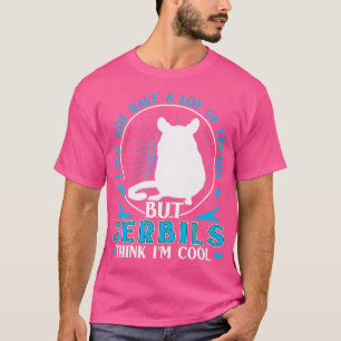 Camiseta Gerbil É Meu Amigo Rodent Gerbil