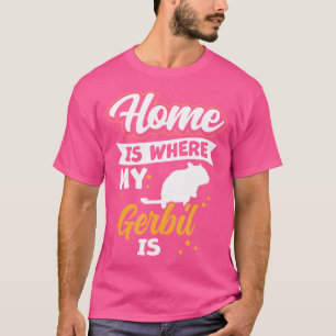 Camiseta Gerbil É O Meu Rato Do Deserto De Casa Rodent Gerb