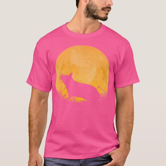 Camiseta Gerbil Easy Halloween Gnawer Pet Moon (Frente)