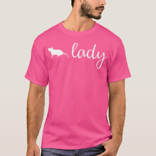 Camiseta Gerbil Lady For Women Girl Gnawer Pet Mouse