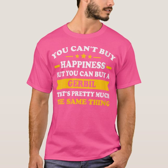 Camiseta Gerbil Lovers Gerbil Mãe (Frente)