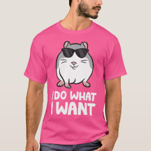 Camiseta Gerbil Mouse Eu Faço O Que Quero