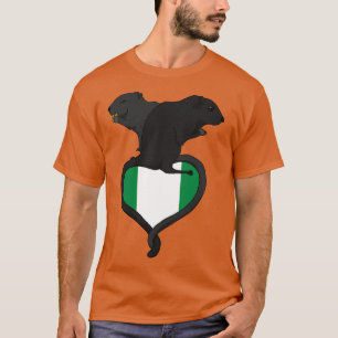 Camiseta Gerbil Nigéria escuro