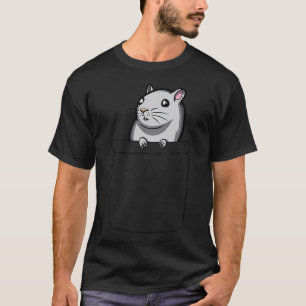 Camiseta Gerbil Rato Pet Bolso