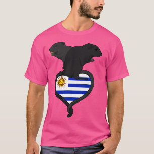 Camiseta Gerbil Uruguai escuro