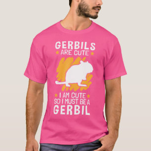 Camiseta Gerbilhões São Rato-Rato-Rato-Rato-Bonito Rodent G