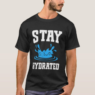 Camiseta Gerenciador de Água do Revendedor de H20 Hidratado
