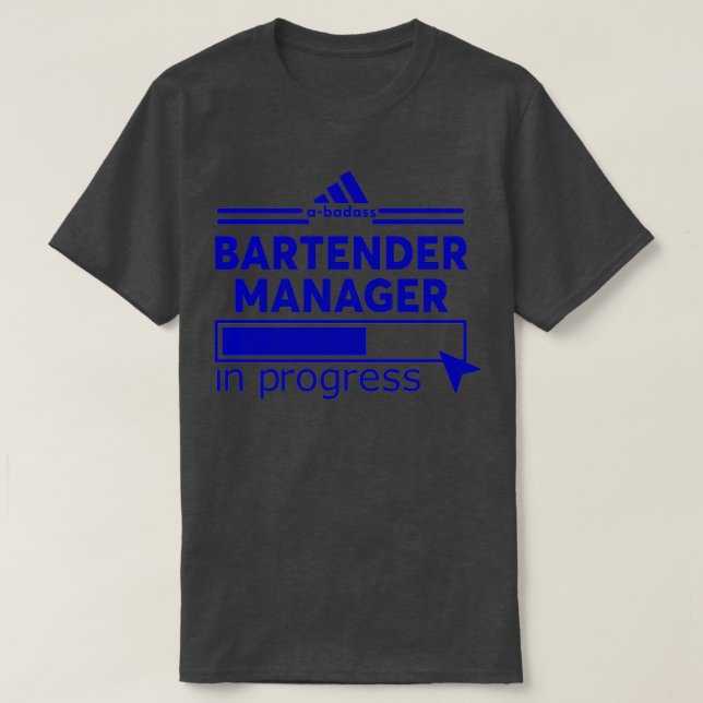 CAMISETA GERENCIADOR DE BARTENDER 7 (Frente do Design)