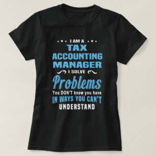 Camiseta Gerenciador de Contabilidade de Imposto