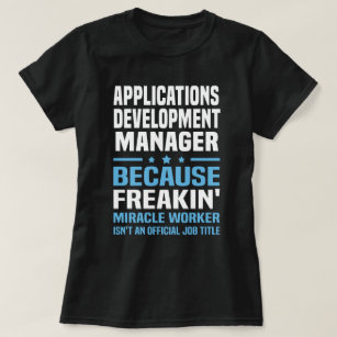Camiseta Gerenciador de Desenvolvimento de Aplicativos