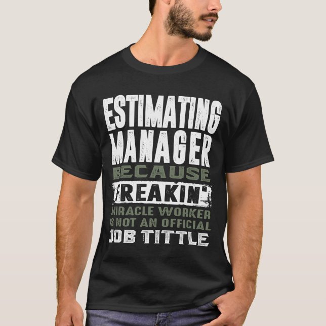 Camiseta Gerenciador de Estimativa (Frente)