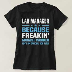 Camiseta Gerenciador de Laboratório