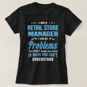 Camiseta Gerenciador de Loja de Varejo
