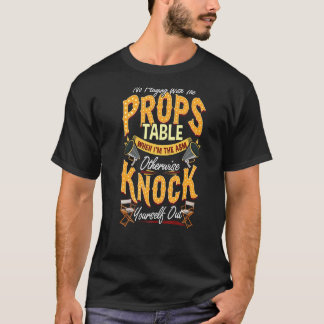 Camiseta Gerenciador De palcos Sem Reprodução Com O Props P