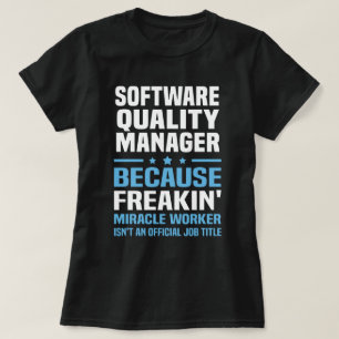 Camiseta Gerenciador de Qualidade de Software