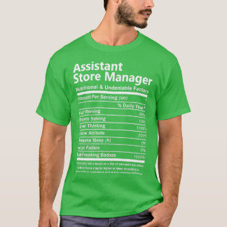 Camiseta Gerenciador De Repositório Assistente Nutricional