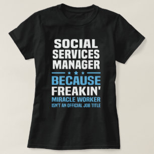 Camiseta Gerenciador de Serviços Sociais