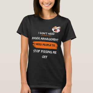 Camiseta Gerenciamento de raiva