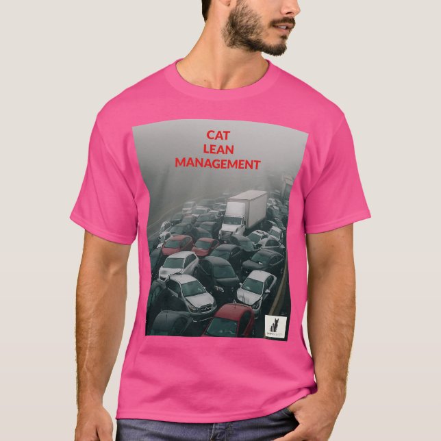 Camiseta Gerenciamento do Cat Lean (Frente)