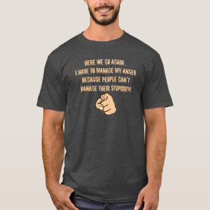 Camiseta Gerenciar Minha Cotação Anger