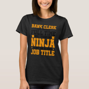 Camiseta Gerente Bancário Somente Porque O Tempo De Cheio M