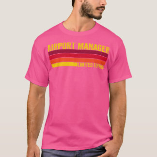 Camiseta Gerente de aeroporto