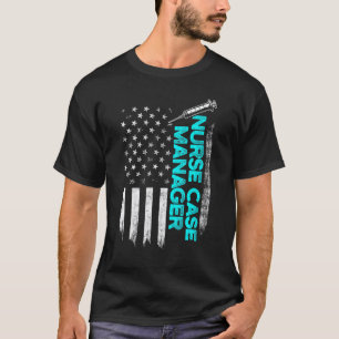 Camiseta Gerente de Caso de Enfermagem Rn Gerenciamento 10